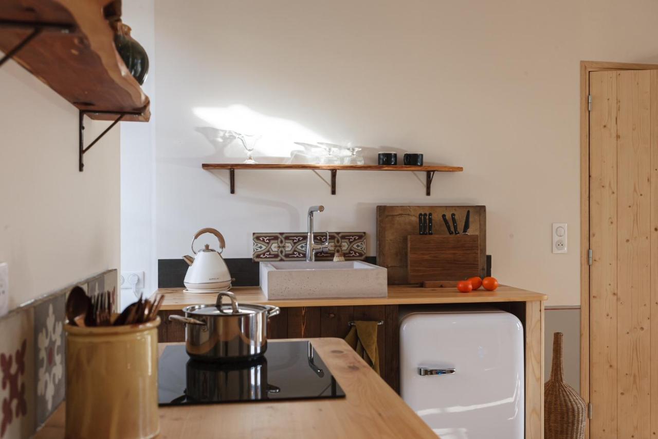 Les Appartements Du Saint Thiers, La Provence Dans Un Coin De La Drome Et L'Esprit D'Une Maison D'Hotes A Saou Eksteriør bilde